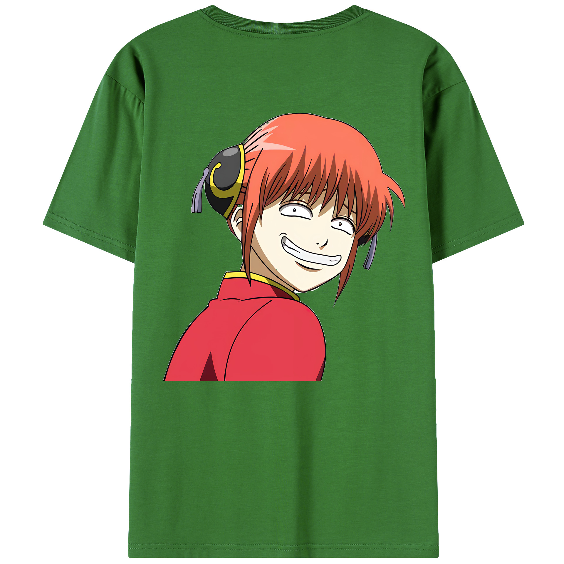 （画像用） ぎんたま 坂田銀時（さかたぎんとき） 神楽 志村新八（しむら しんぱち） GINTAMA Sakata Gintoki Kagura Shimura Shinpachi レディース半袖Tシャツ(バックプリント)